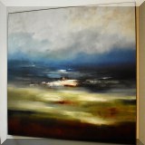 A01. Giclee on canvas “Mystic Scape” by Lisa Ridgers. 